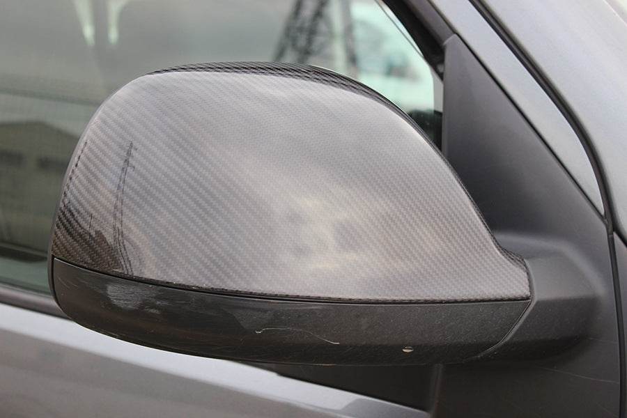 Lining the mirrors (2 PCs genuine carbon fibre) for Audi Q7 2005-2015 - Reelken Auto