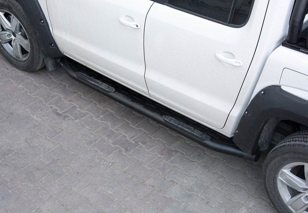Side Amazon Black (2 PCs, black) for Mitsubishi L200 2015-2024 - Reelken Auto