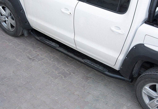 Side Amazon Black (2 PCs, black) for Mitsubishi L200 2015-2024 - Reelken Auto