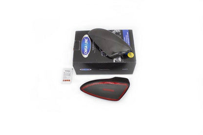 Covers for mirrors (2 pcs, natural carbon) for Volkswagen Passat CC 2008↗ - Reelken Auto