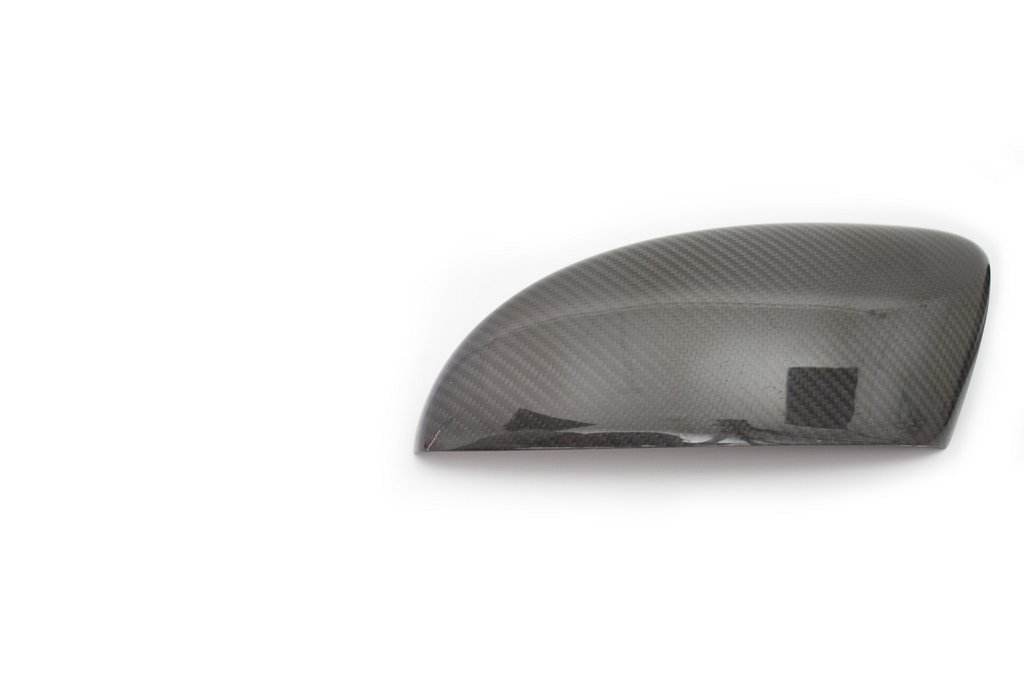 Covers for mirrors (2 pcs, natural carbon) for Volkswagen Passat CC 2008↗ - Reelken Auto
