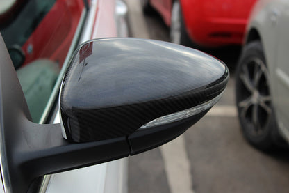 Mirror Covers (2 pcs, Real Carbon) for Volkswagen Beetle 2011-2015 - image 9