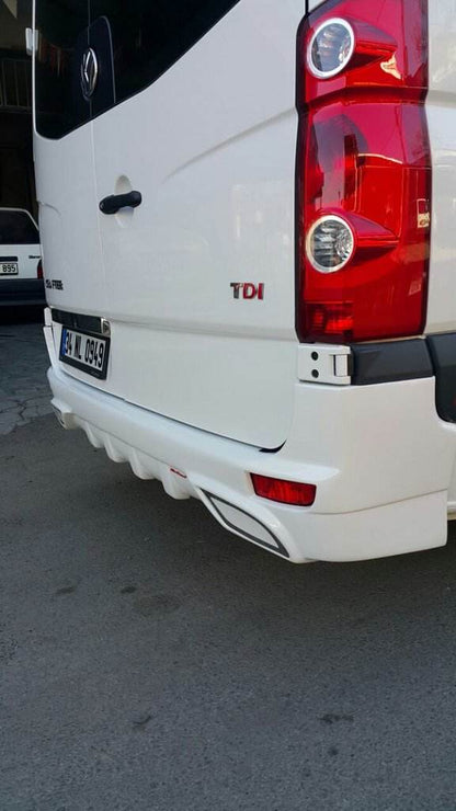 Rear bumper V2 (for painting) for Mercedes Sprinter W906 2006-2018 - Reelken Auto