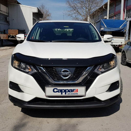 The hood deflector EuroCap (2017+) for Nissan Qashqai 2014-2021 - Reelken Auto