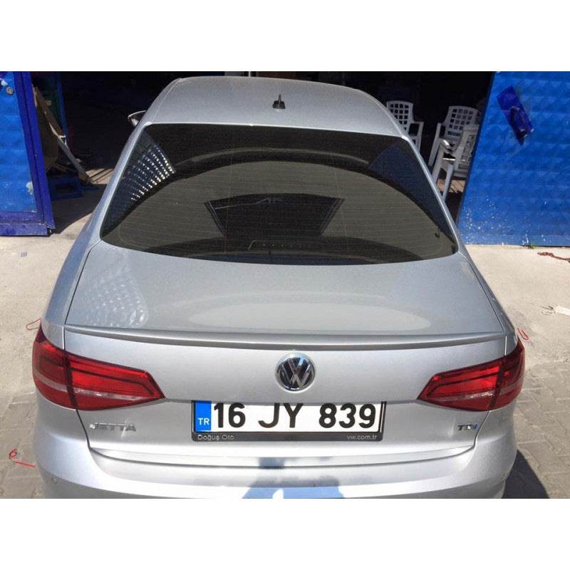 Spoiler 2014↗ (painted) for Volkswagen Jetta 2011-2018 - Reelken Auto