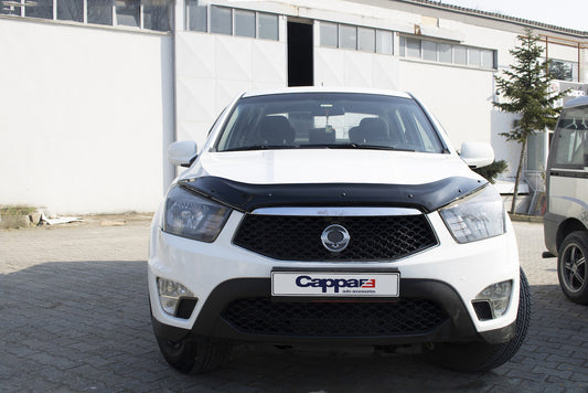 Hood deflector EuroCap (for Korando Sports) for SsangYong Korando 2010-2019 - image 1