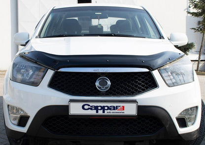 Hood deflector (2013-2018, EuroCap) for SsangYong Action 2006↗ - Reelken Auto