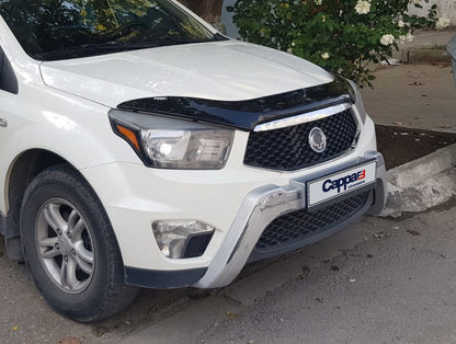 Hood Deflector (2013-2018, EuroCap) for SsangYong Action 2005-2018 - image 2