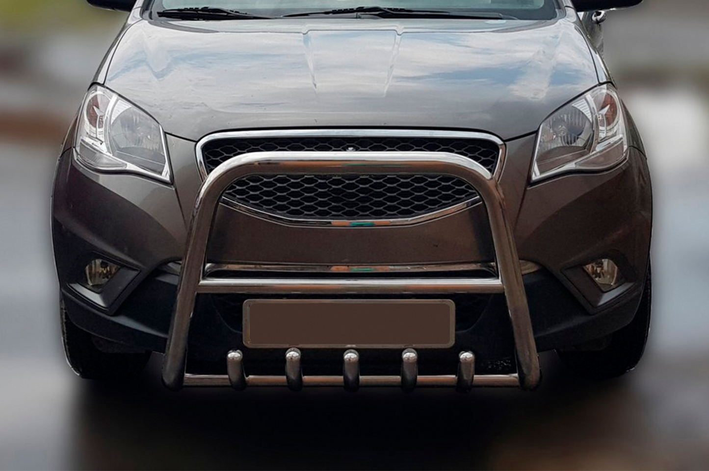 Bull Bar F1-40 (Stainless Steel) for SsangYong Korando 2010-2019 - image 1