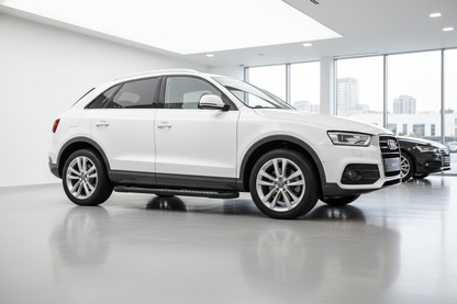 Side Steps New Vision Black (2 pcs, Aluminum) for Audi Q3 2011-2019 - image 1