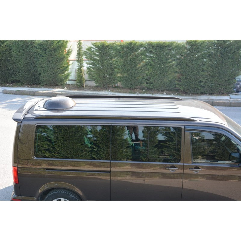 Multivan-style roof rails (primed for painting) for Volkswagen T6 2015-2024 - image 1
