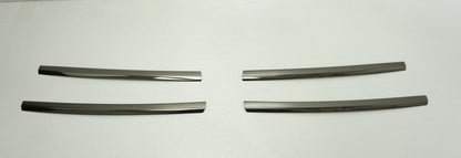 Grille Covers Black Chrome 2015-2019 (4 pcs, stainless steel) for Volkswagen T6 2015-2024 - image 2