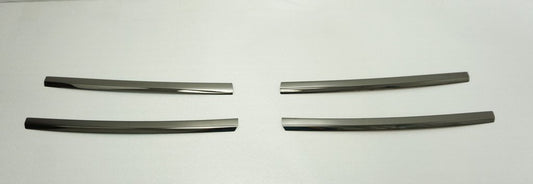 Grille Covers Black Chrome 2015-2019 (4 pcs, stainless steel) for Volkswagen T6 2015-2024 - image 2