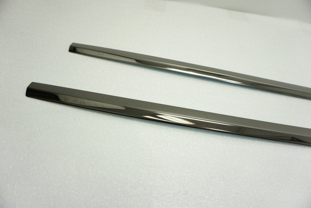 Grille Covers Black Chrome 2015-2019 (4 pcs, stainless steel) for Volkswagen T6 2015-2024 - image 3