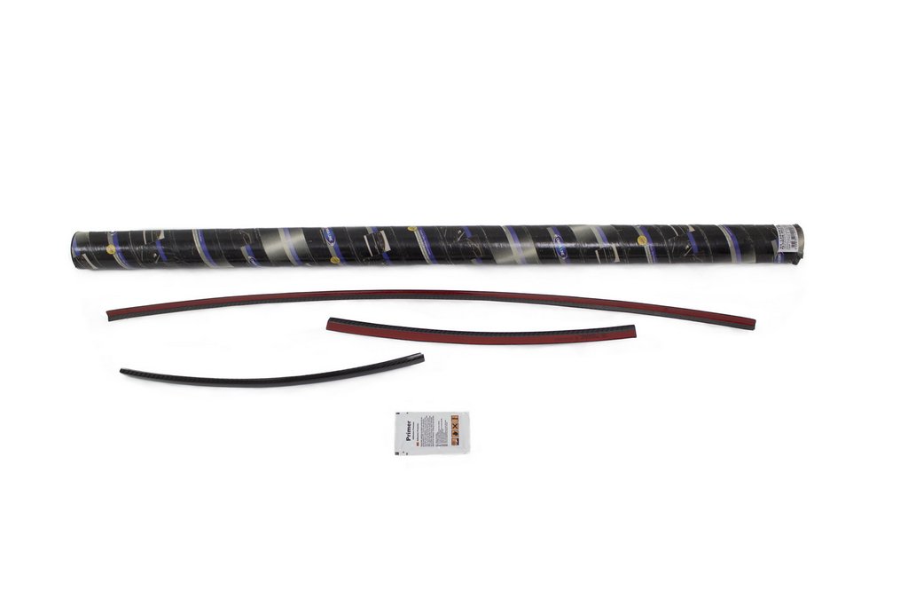 Front Bumper Grille Covers 2015-2019 (3 pcs, Carbon) for Volkswagen T6 2015-2024 - image 4