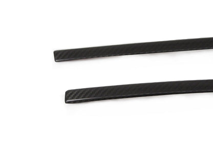 Front Bumper Grille Covers 2015-2019 (3 pcs, Carbon) for Volkswagen T6 2015-2024 - image 5