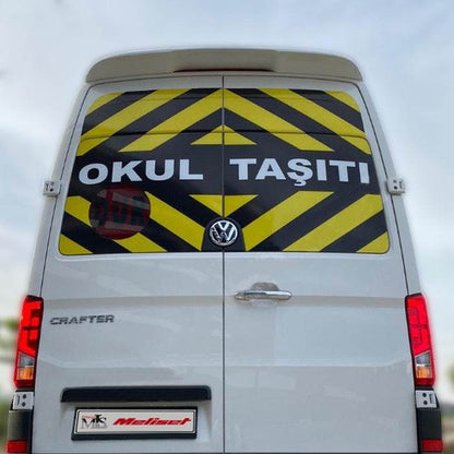 Spoiler (for painting) for Volkswagen Crafter 2016- - Reelken Auto