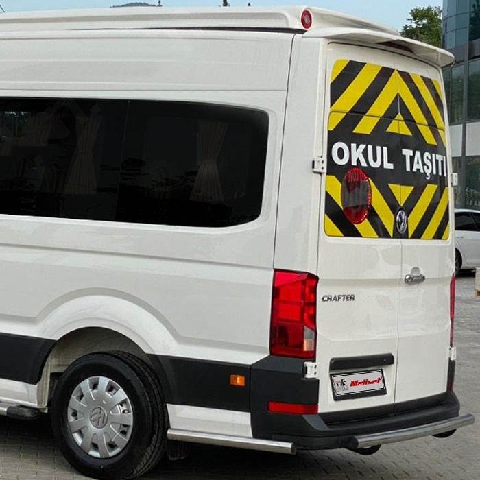 Spoiler (for painting) for Volkswagen Crafter 2016- - Reelken Auto