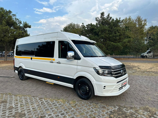 Front bumper lip 510B (primed for painting) for Volkswagen Crafter 2016- - image 1