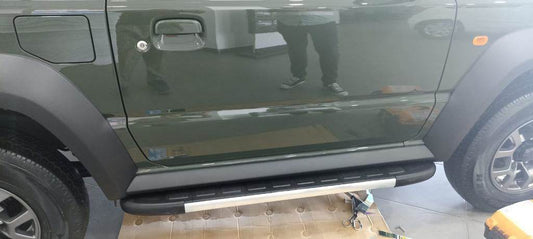 Duru side sills (2 pcs., Aluminum) for Suzuki Jimny 2018↗︎ - Reelken Auto