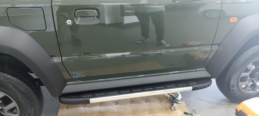 Side Steps Duru (2 pcs, Aluminum) for Suzuki Jimny 2018- - image 2