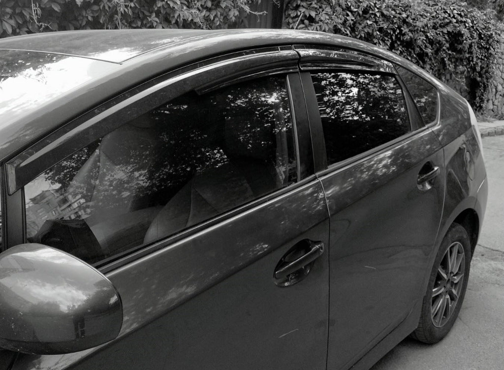 Window Deflectors (4 pcs, Sunplex Sport) for Toyota Prius 2009-2015 - image 5