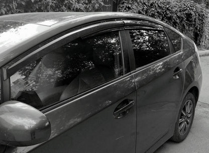 Window Deflectors (4 pcs, Sunplex Sport) for Toyota Prius 2009-2015 - image 5