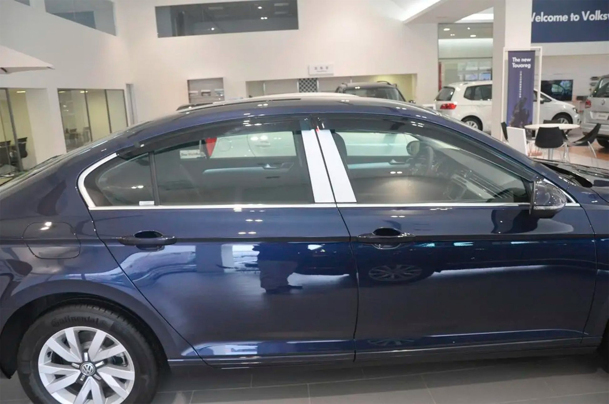 Window Deflectors SD (4 pcs, HIC) for Volkswagen Passat B8 2015-2023 - image 4
