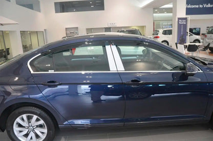 Window Deflectors SD (4 pcs, HIC) for Volkswagen Passat B8 2015-2023 - image 4