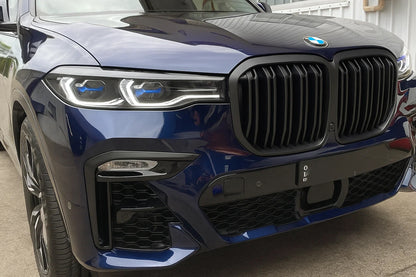 Kidney Grilles M-Look (2019-2022, Matte Black) for BMW X7 G07 2019- - image 3