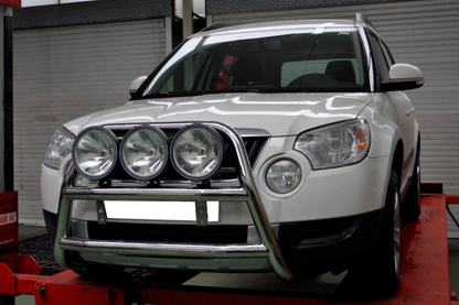 Bull Bar WT018 (Stainless Steel) for Skoda Yeti 2009-2017 - image 3