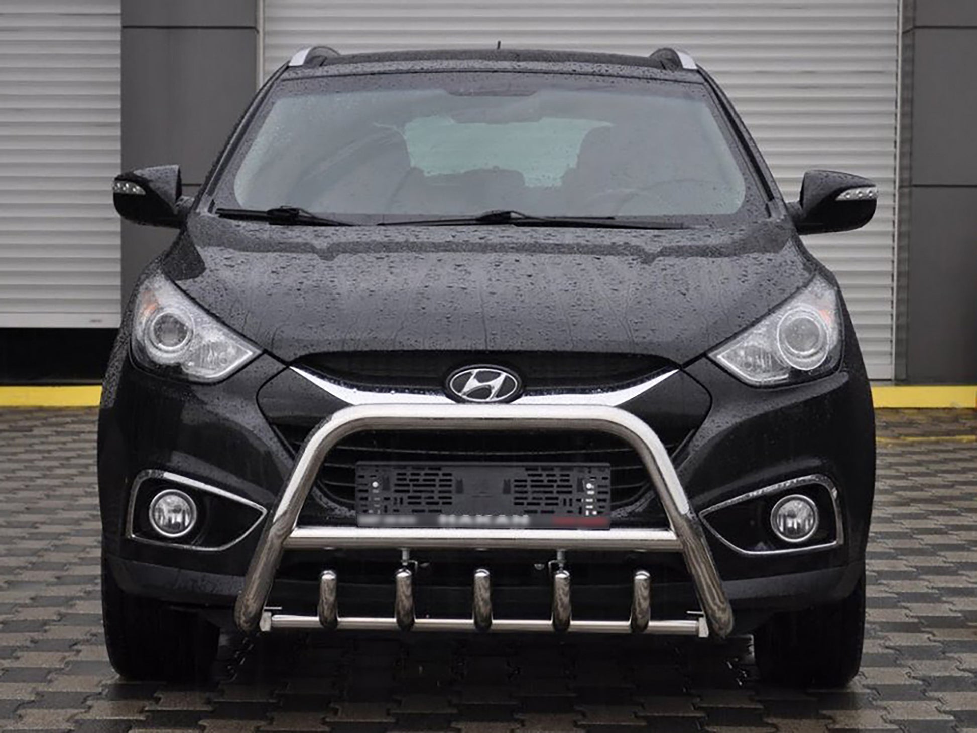 Front Bar WT003 (Stainless Steel) for Hyundai IX-35 2010-2015 - image 1