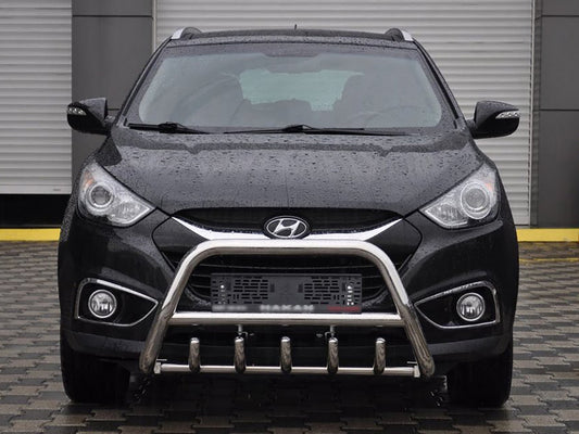 Front Bar WT003 (Stainless Steel) for Hyundai IX-35 2010-2015 - image 1