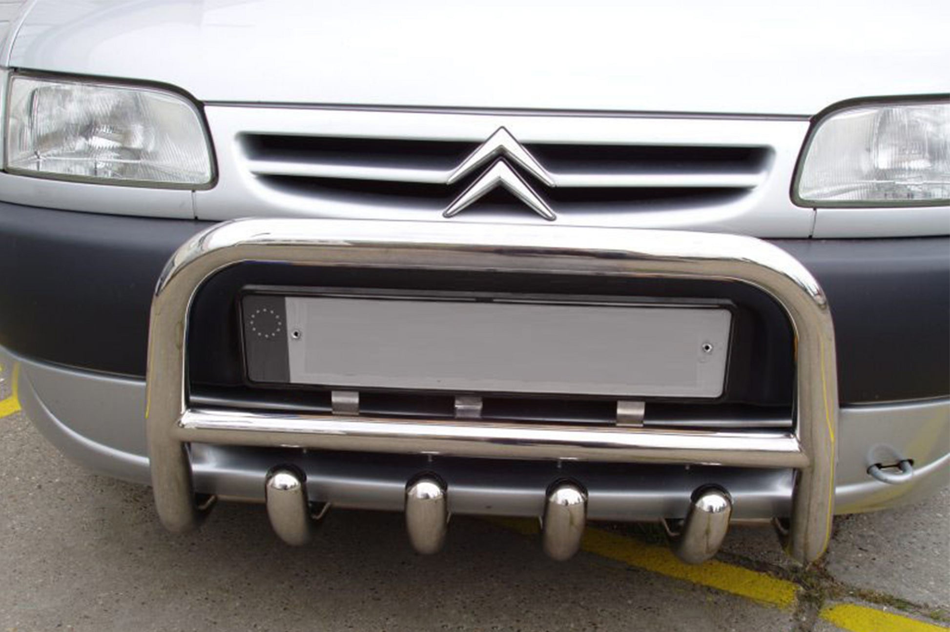 Bull Bar QT006 (Stainless Steel) for Citroen Berlingo 1996-2008 - image 1