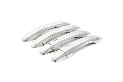 Chrome Door Handle Covers (4 pcs, Stainless Steel) for Dacia Jogger 2022- - image 1
