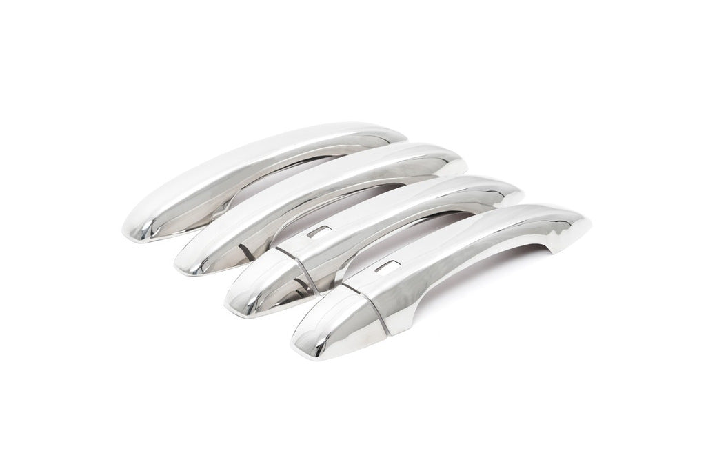 Chrome Door Handle Covers (4 pcs, Stainless Steel) for Dacia Sandero 2021- - image 1