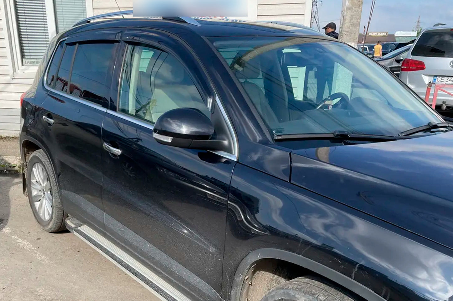 Window Deflectors (4 pcs, HIC) for Volkswagen Tiguan 2007-2016 - image 4