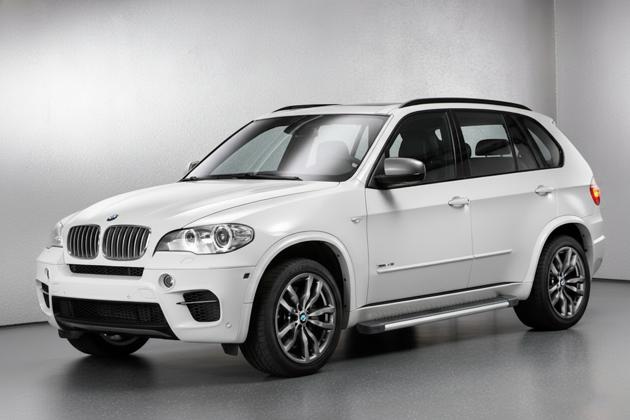 Side Steps Maya V1 (2 pcs, Aluminum) for BMW X5 E-70 2007-2013 - image 1