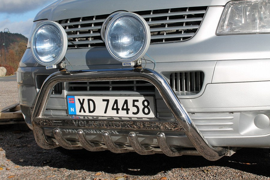 The WT003 bumper guard (stainless) for Volkswagen T5 Transporter 2003-2010 - image 3