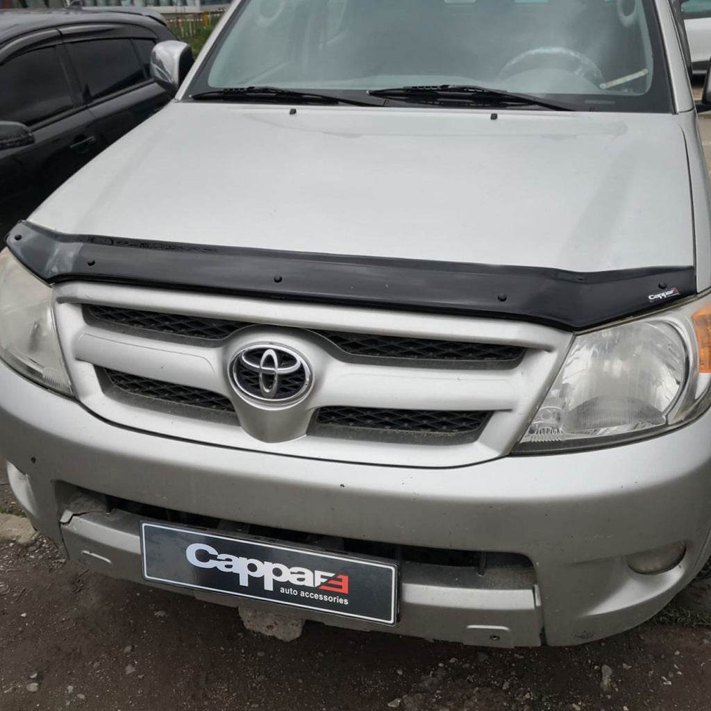 Hood deflector 2006-2011 (EuroCap) for Toyota Hilux 2006-2015 - Reelken Auto