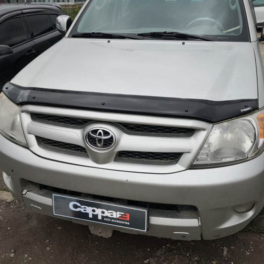 Hood deflector 2006-2011 (EuroCap) for Toyota Hilux 2006-2015 - Reelken Auto