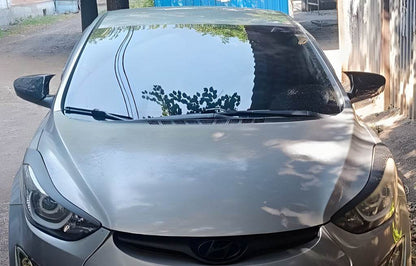 Covers for mirrors without cutout for turning BMW-style (2 pcs) for Hyundai Elantra (MD/UD) 2011-2015 - Reelken Auto