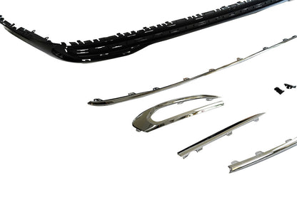 Rear diffuser with chrome for Audi A8 2018- - image 12