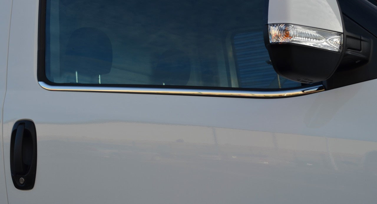 Window Trim Stainless Steel for Fiat Doblo II 2010-2022 - image 6