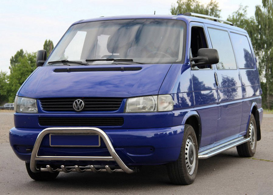 Bull Bar WT003 60mm Stainless Steel for Volkswagen T4 Transporter 1990-2003 - image 1