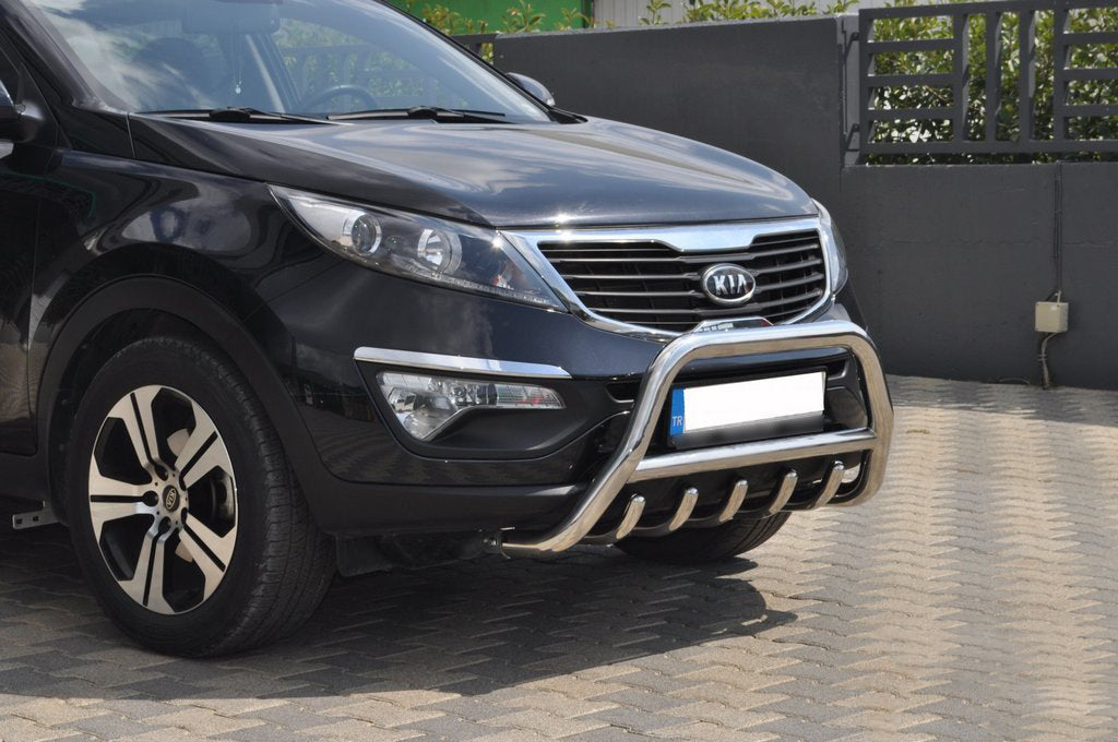 Bull Bar WT003 (Stainless Steel) for Kia Sportage 2010-2015 - image 2