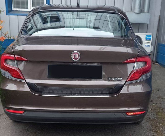 Cover on the trunk lid (3 pcs., ABS) for Fiat Tipo 2016↗ year - Reelken Auto