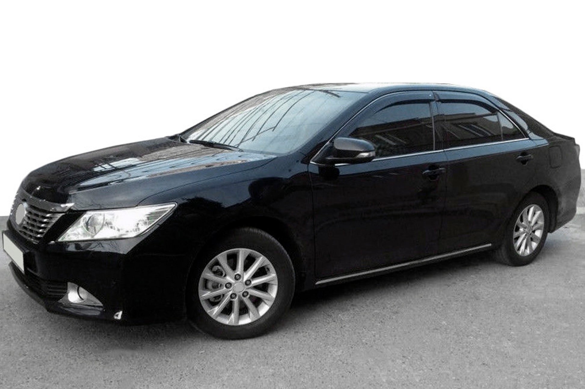 Window Visors (2011-2017 EU / 2011-2014 USA, 4 pcs, HIC) for Toyota Camry 2011–2017 - image 1