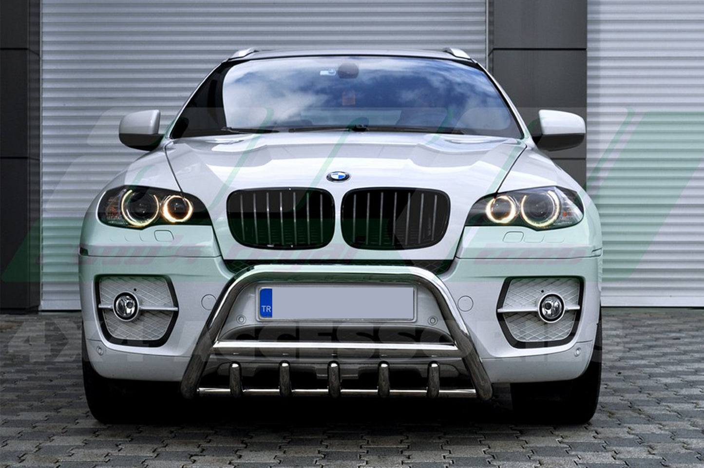 Bull Bar WT003 (Stainless Steel) for BMW X5 E70 2007-2013 - image 1