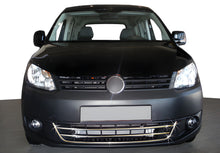 Front bumper protector trims Trend (3 pcs, stainless steel) for Volkswagen Caddy 2010-2015 - image 1